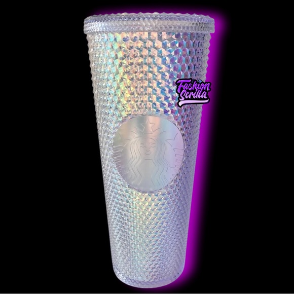 Starbucks Iridescent Rainbow Aurora Studded Unicorn Limited Edition Tumbler